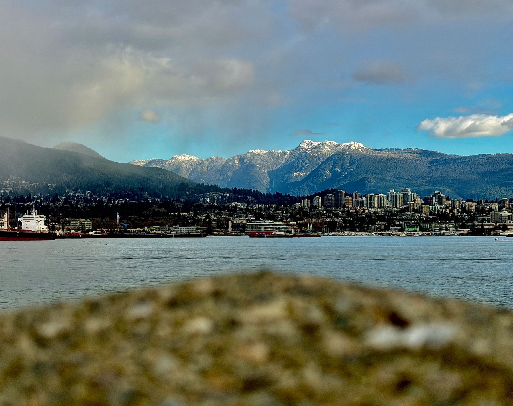 Vancouver harbour from the seawall