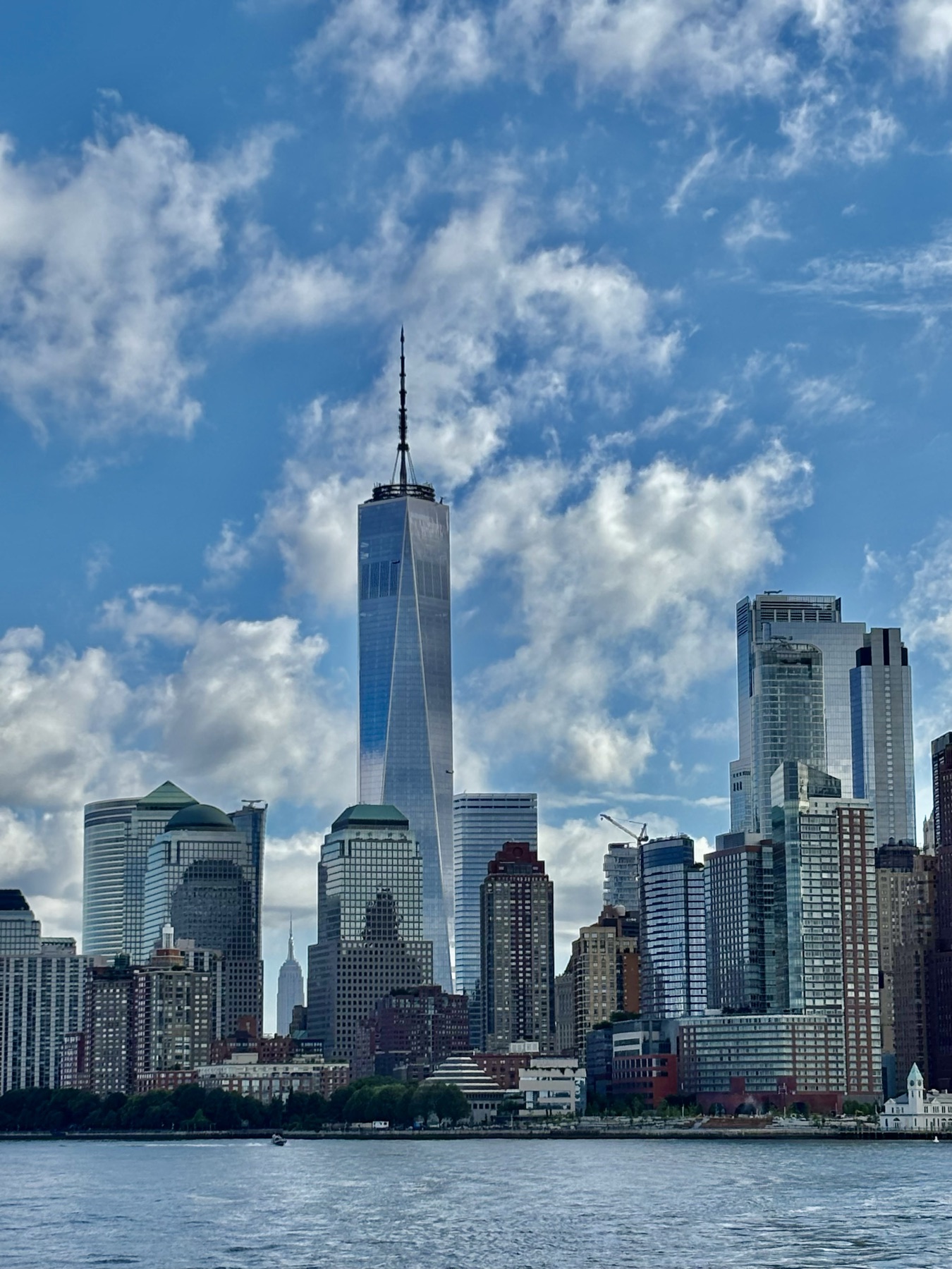 One World Trade Center from the water