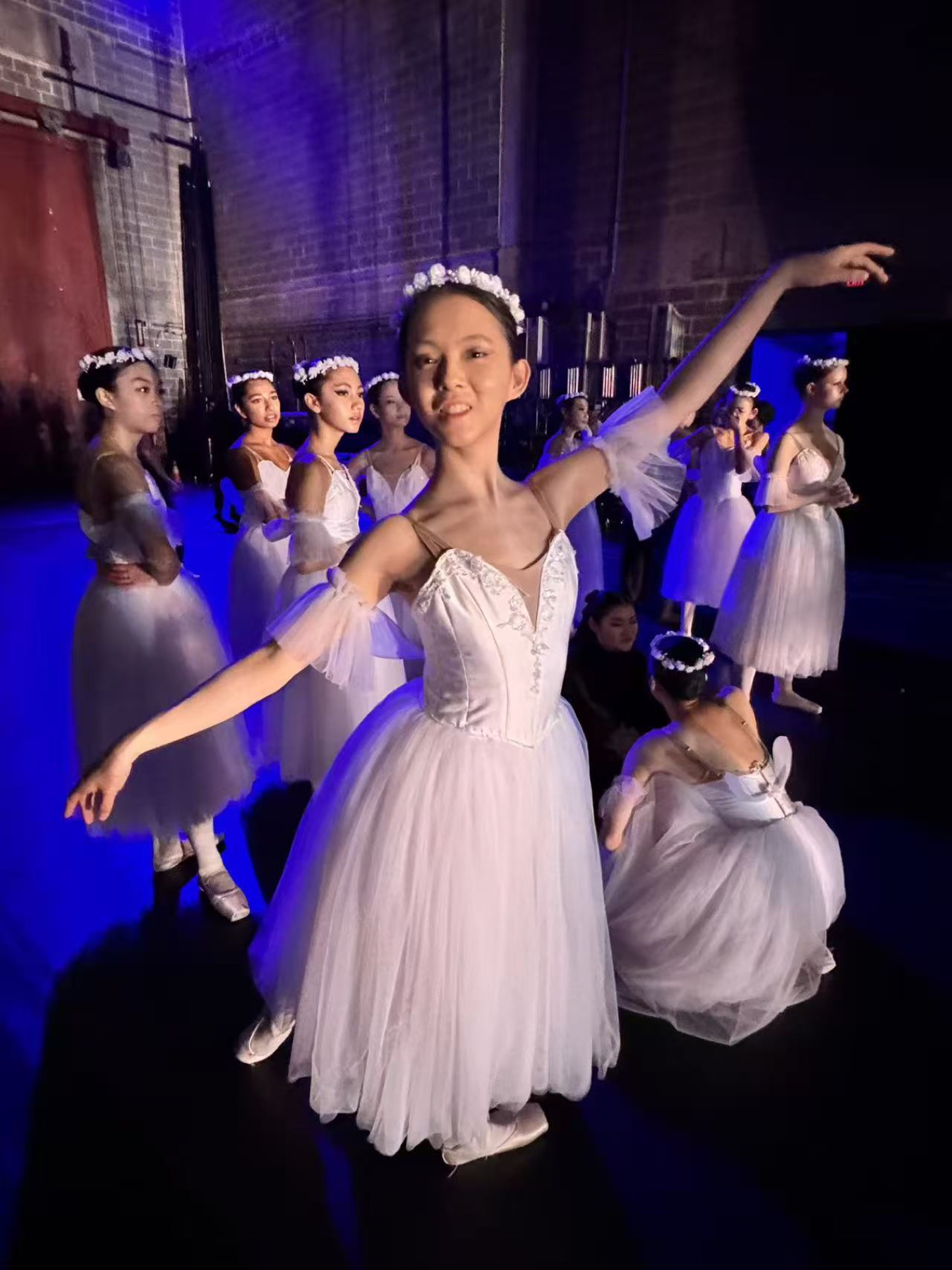 Backstage with the Giselle ensemble