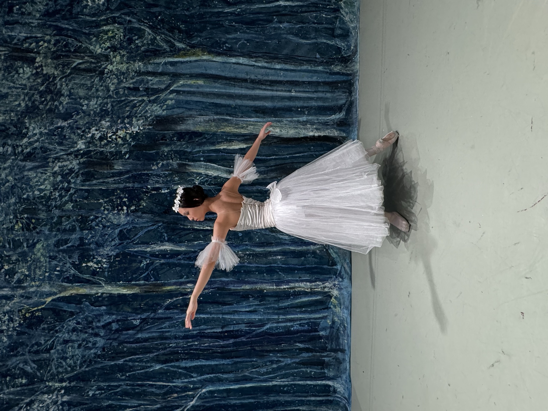 Giselle, Act II — against the forest backdrop