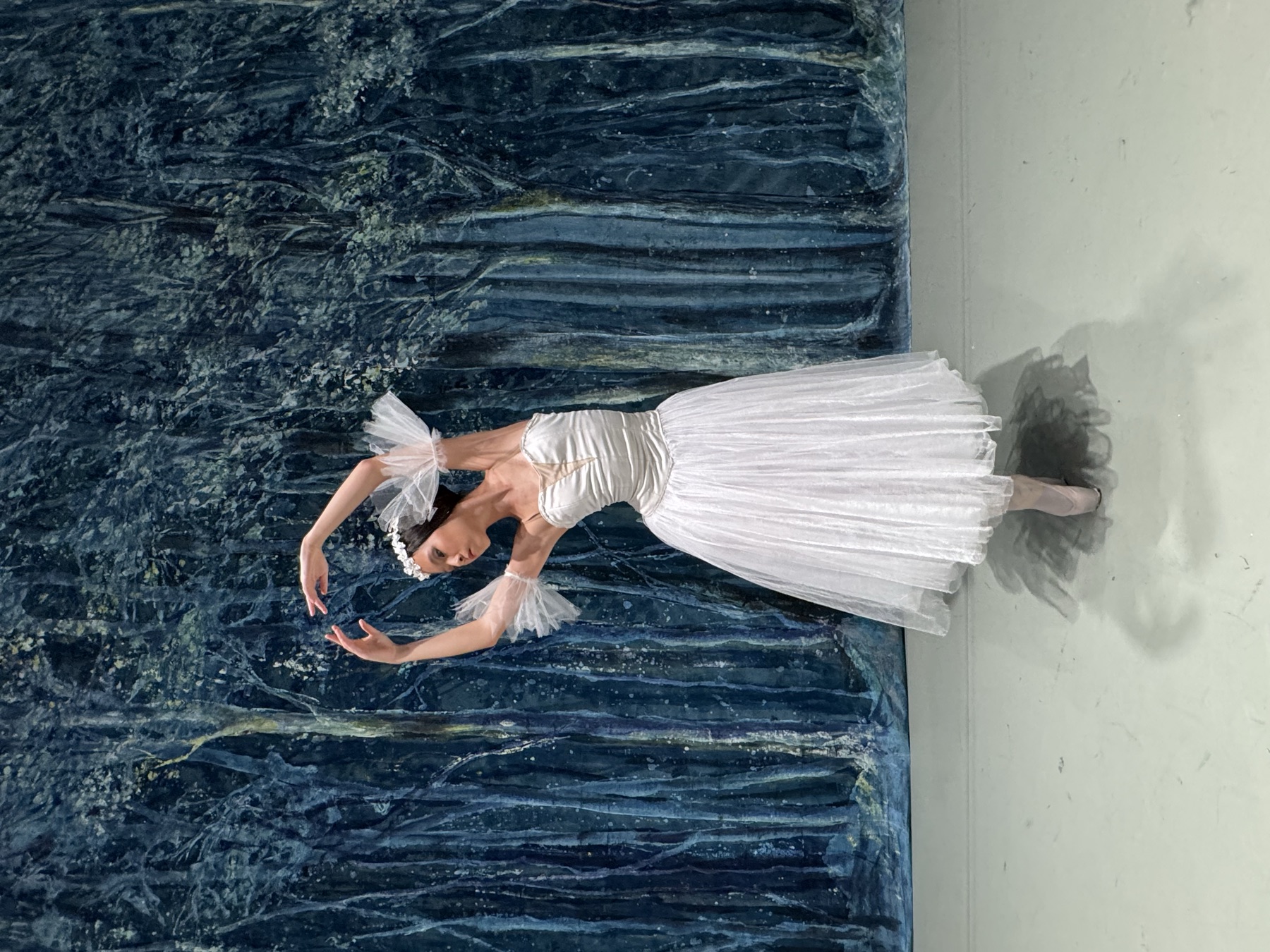 Giselle, Act II — against the forest backdrop